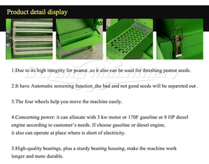 Haute machine efficace de décortiqueur d'arachide Machine automatique de décortiqueur d'arachide Offre Spéciale la machine de décortiquage d'arachide - Product Image 5