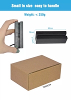 Vente chaude MSR003 3 pistes tout en un lecteur de carte à bande magnétique programmable pour les systèmes de point de vente