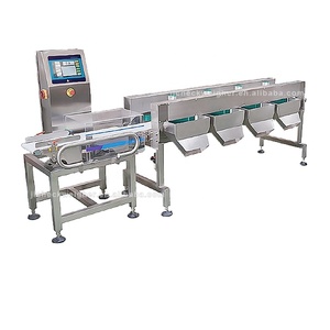 Meat Seafood <strong>Fish</strong> Sorting <strong>Machine</strong> Multifunctional Automatic Conveyor Belt Scale Classifier Water Proof Grading <strong>Machine</strong> - Product Image 1