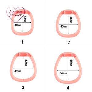 กรงครอบอวัยวะเพศชายแบบนิ่มทำจากซิลิโคน น้ำหนักเบา อุปกรณ์รัดอวัยวะเพศชาย กรงครอบอวัยวะเพศชายแบบ Sissy สำหรับการรักทางทวารหนัก ของเล่นเซ็กซี่สำหรับผู้ชาย เกย์ <span class=keywords><strong>18</strong></span>+ - Product Image 3