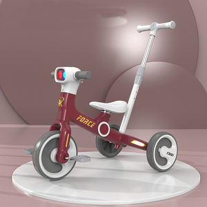 2024 triciclo multifuncional para niños triciclo para niños/Triciclo para bebés al por mayor para niños con mango de empuje. - Product Image 5