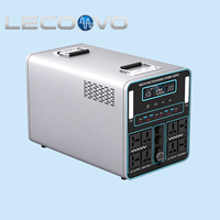 Station d'alimentation portable LECOOVO E3000S, batterie LiFePO4, sortie USB-C, charge rapide, générateur solaire pour la maison, le camping et les camping-cars