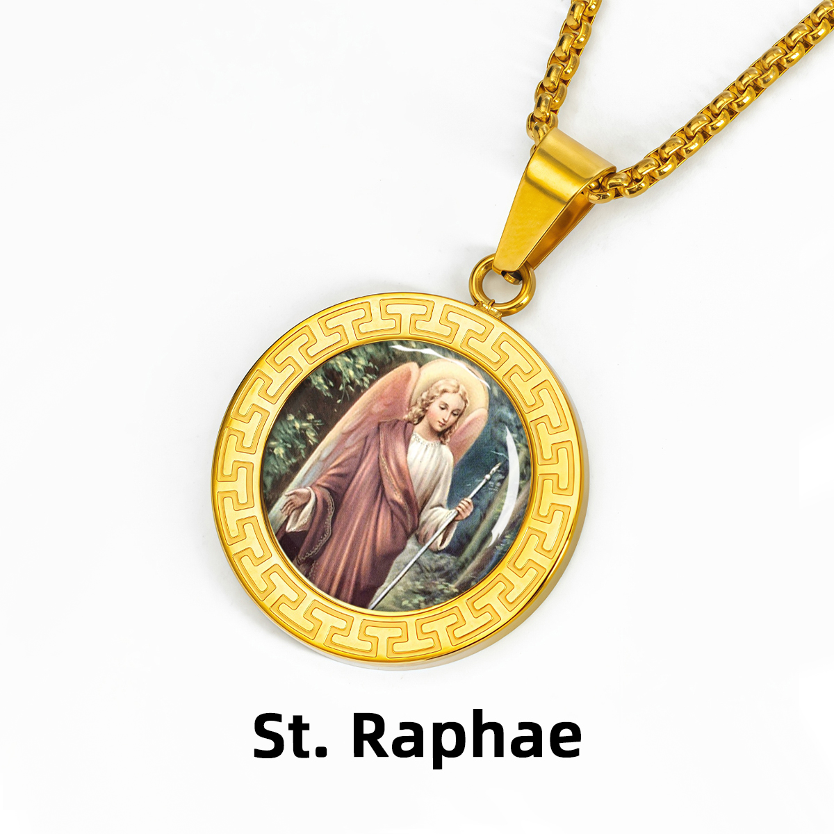 Pendentif en T doré