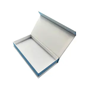 थोक आसान ओपन पैकेजिंग स्वनिर्धारित लोगो मुद्रित चुंबकीय क्लोजर फोल्डिंग उपहार बॉक्स कपड़ों के लिए कठोर कार्डबोर्ड पेपर