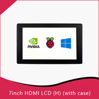 7 inç Raspberry Pi LCD Ekran Dokunmatik Ekran, Raspberry Pi 4/3/2 Jetson NANO DEV Kitini destekler