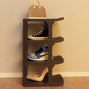 5/6-Tier Small <strong>Shoe</strong> Rack, <strong>Vertical</strong> Narrow Stackable Organizer Efficient <strong>Shoe</strong> <strong>Storage</strong> for Entryway and Small Spaces - Product Image 6