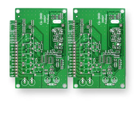 Perforación mecánica 20:1 blanco amarillo serigrafía 4 capas 1,6mm-3,0mm Fr4 Rogers4350B 5880 Rosh PCB