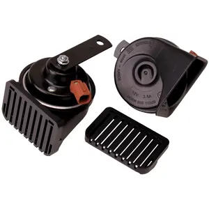 FARBIN Special Interface Auto Horn fit for Honda 12V Car Horn Loud with Protective Grill Dual-Tone Electric Snail Horn