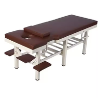 Table de massage de spa professionnelle de meilleure qualité, portable en aluminium de nouvelle conception pour les chambres d'hôpitaux, cuir de style moderne