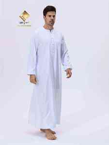 Nouvelle Robe Arabe Homme 2025 en Tissu Doux Anti-Boulochage – Confort et Style Marocain Premium - Product Image 4