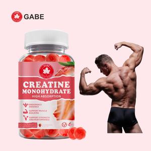 Compléments alimentaires en gros de marque privée, créatine monohydrate sous forme de gommes pour le fitness, soutient la croissance musculaire chez l'adulte, gommes à la créatine - Product Image 5