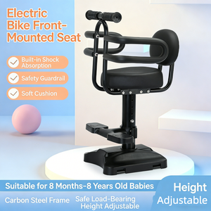 Nouveau Siège Enfant Vélo <span class=keywords><strong>Pas</strong></span> <span class=keywords><strong>Cher</strong></span> – Sièges Avant et Arrière pour Enfants – Selle Avant pour Vélo Enfant – Siège Bébé VTT - Product Image 3