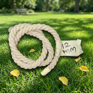 Cuerda de Fibra de Algodón Natural, Duradera, Flexible y Ecológica para Jardinería, Juguetes para Mascotas, Macramé y Proyectos Creativos - Product Image 3