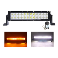 Nouvelle barre lumineuse LED stroboscopique tout-terrain bicolore blanc/ambre 2026 50M avec télécommande sans fil 21'' 41'' 50'' étanche IP67 9000