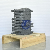 Piezas de excavadora Hitachi Válvula de control hidráulico de la válvula de control direccional principal 4668622 9285787 de la válvula de control hidráulica de la ZX85US-3 de