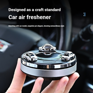 Diffuseur de parfum solaire Aikun en verre et alliage solide, désodorisant d'ambiance, clip de ventilation, décoration d'intérieur, cadeaux - Product Image 2