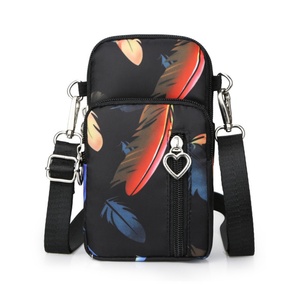 Waterproof PU Crossbody Mobile Phone Shoulder Bag with Chains Decoration Women's Phone Wallet Case for iPhone 13 Pro - Product Image 3