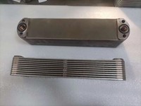 Pièces de moteur de machines de construction, refroidisseur d'huile 4955830 4965487 pour moteur Cummins ISX QSX X15