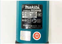 Meuleuse d'angle électrique ForMakita 9556 840W 100mm 220V, outil portatif pour la découpe et le polissage des métaux