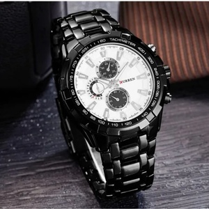 Montre à quartz CURREN 8023 pour homme, montre de sport étanche, montre de business en acier inoxydable, montre-bracelet pour homme, Reloj Hombre - Product Image 5