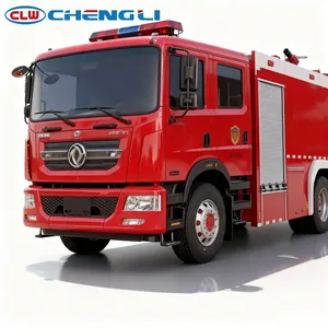 Camión de Bomberos Moderno Dongfeng D9 4x2 6t con Sistema de Espuma y Sistemas Avanzados de Seguridad y Control - Product Image 2