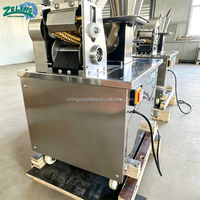 Machine à samosas, empanadas et raviolis entièrement automatique, moule personnalisé, épaisseur de la peau réglable, machine à pâtisserie fourrée commerciale