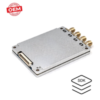 Módulo RFID UHF Integrado FJ-U84 con 4 Puertos SMA, Impinj E710 33dBm, Placa Lectora TTL UART, Dispositivo OEM para Desarrollo Secundario, 25m+ 700+