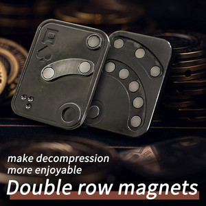 Fidget Slider en métal Poker, Fidget Slider en métal Push Card, Jouet anti-stress, Halloween pour tous les âges, Jouets Fidget Slider - Product Image 6