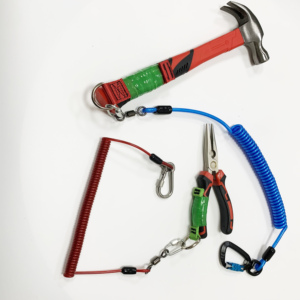 C-PIN Chất lượng cao 3mm PVC dây buộc giá tốt Thả Công cụ an toàn với mắt Snap móc và xoay dây thiết kế đầy màu sắc - Product Image 6