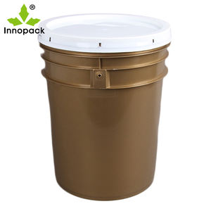 Seau à peinture Matériau plastique Capacité 19L Impression personnalisée Vente directe d'usine Seau en plastique de 5 gallons avec couvercle - Product Image 4