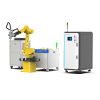 Yeni SENFENG Fiber Lazer Kaynak Robot Kolu Çok Eksenli Su Soğutmalı Paslanmaz Çelik Yüksek Hassasiyetli 20000W Lazer Kaynak Makinesi