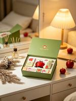 Coffret Cadeau Diffuseur d'Arômes Orientaux Sans Flamme en Céramique avec Pierres de Cristal et Huiles Essentielles pour Décoration d'Intérieur - Vente en Gros
