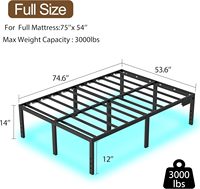 Lit superposé traditionnel durable et écologique avec lumières LED, design rotatif portable, extensible et réglable, idéal pour hôtels et appartements