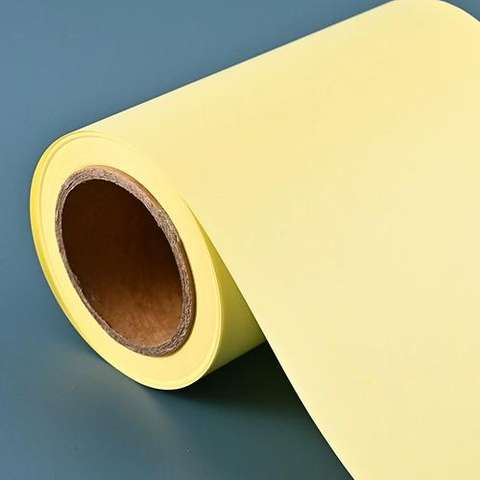 Customized 80gsm Light Yellow Single Side Silicone Release Paper for Self-Adhesive Food Baking Labels