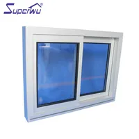 decorative grid hurricane resistant tinted color glass sliding aluminium window