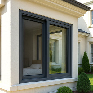 Finestre Scorrevoli <span class=keywords><strong>in</strong></span> <span class=keywords><strong>Alluminio</strong></span> con Doppio Vetro Temperato e Design a Rete per Sicurezza e Ventilazione <span class=keywords><strong>in</strong></span> Case e Appartamenti <span class=keywords><strong>Moderni</strong></span>, con Griglia - Product Image 5