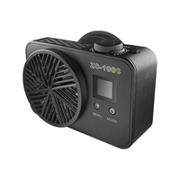 Lumière LED pour caméra 100w RGB ZC-100C 100w Cob, 10000 lux, 10 effets d'éclairage, lumière vidéo LED pour studio photo, kits de tournage en extérieur COB
