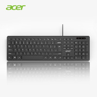 Acer OAK920 clavier de bureau filaire ergonomique Ultra mince 108 touches pleine taille clavier accessoire d'ordinateur pour