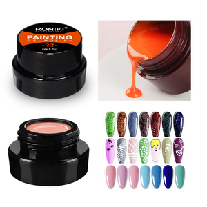 <strong>Nail</strong> Art Paint <strong>UV</strong> <strong>Gel</strong> Custom Private Label High Quality 15ml Vegan Color <strong>Nail</strong> Painting <strong>Gel</strong> - Product Image 2