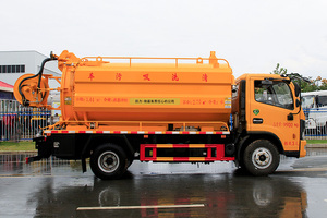 Camion de vidange et de refoulement des eaux usées Dongfeng 10000L à 6 roues, haute performance, sur mesure, pour le drainage des inondations - Product Image 5