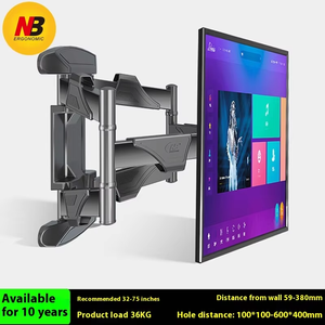 ขาตั้งทีวีแบบติดผนังและตั้งพื้น NB P5 ออลอินวัน สำหรับทีวี LCD พร้อมโครงสร้างเหล็ก - Product Image 6