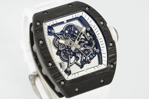 Nuevo Reloj de Lujo para Hombre con Diseño de Esqueleto de Alta Gama, Caja de Fibra de Carbono Negra y Correa de Goma, Reloj Mecánico - Product Image 3