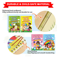 Cahier d'Exercices Magique Français Réutilisable pour l'Écriture Rainurée – Apprendre à Écrire Nombres et Lettres pour Enfants 3-8 Ans