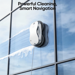 Robot Limpiacristales Doméstico con Accesorios Gratuitos, Motor sin Escobillas Automático, Limpieza de Doble Cara, Planificación Automática de Rutas - Product Image 2