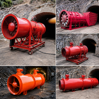 Ventilateur anti-explosion à économie d'énergie pour la ventilation des tunnels miniers métalliques