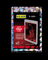 Porte-cartes magnétiques pour cartes de baseball, protège-cartes en plastique rigide Ultra Pro Single 35 Pt ONE-Touch Edge, porte-cartes magnétique