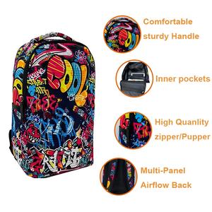 Детские школьные рюкзаки с принтом букв, оптом, на заказ, с несколькими карманами, для студентов колледжей, для путешествий, для женщин и мужчин - Product Image 4