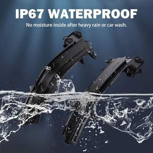 Nouveaux rétroviseurs latéraux jaunes fumés et clignotants séquentiels à LED pour les séries 1/2/3/4 F20/F33/F30/F32/X1/i3 - Product Image 3