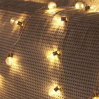 Lampes solaires à 10 led avec chaîne, double fonction, lumière de noël, nouveau STYLE, 2021