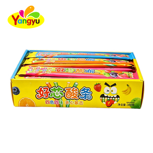 Caja a Granel de Tiras de Caramelo Ácido Rellenas al Centro para Venta al <span class=keywords><strong>por</strong></span> Mayor y Exportación Global - Product Image 6